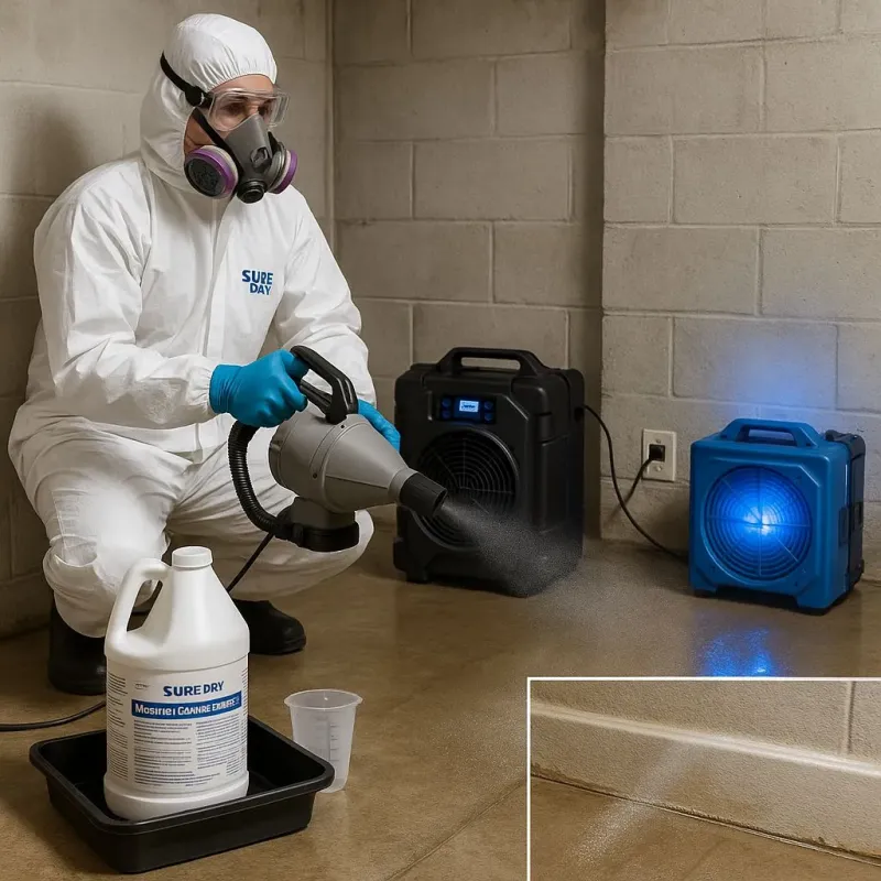 Sanitization and Odor Removal process in La Pine, OR