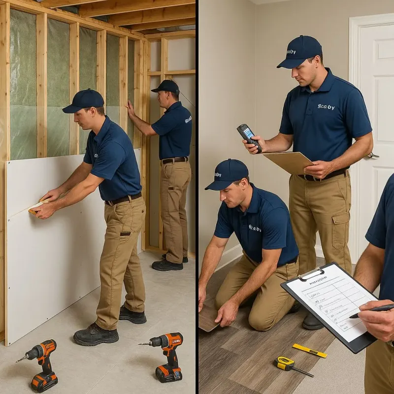 Repairs and Reconstruction process in La Pine, OR